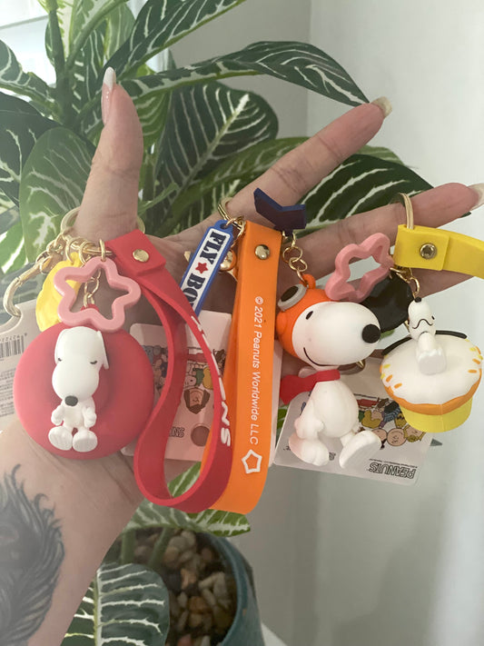 3D Dog and Friends Keychains