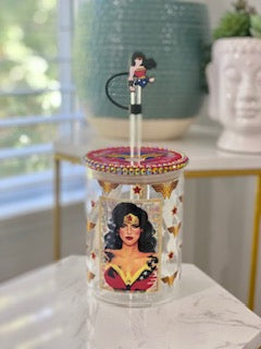 Wonder Girl Glass Mug