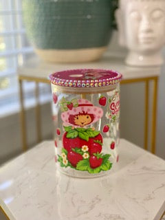 Strawberry Short Cake Glass Mug