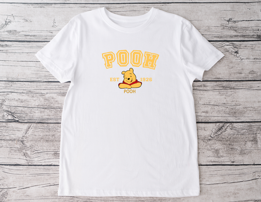 Pooh Bear Crew Neck Tshirt